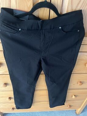 Mario Serrani Black Stretch Dress Pants - Comfortable Tailored Fit